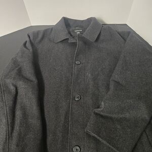 Claiborne Dark Gray Men's Shirt Jacket